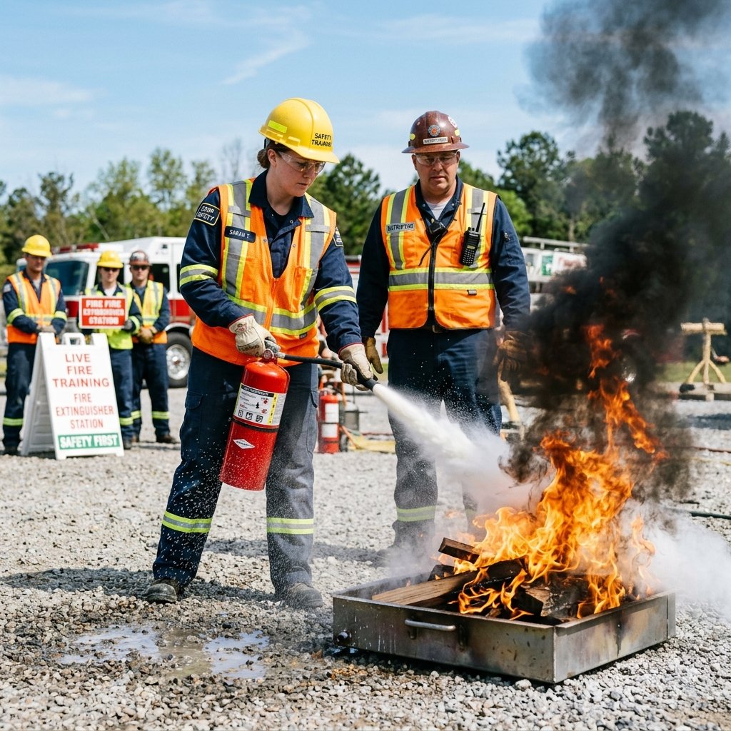 Award in Firefighting & Fire Extinguisher Safety