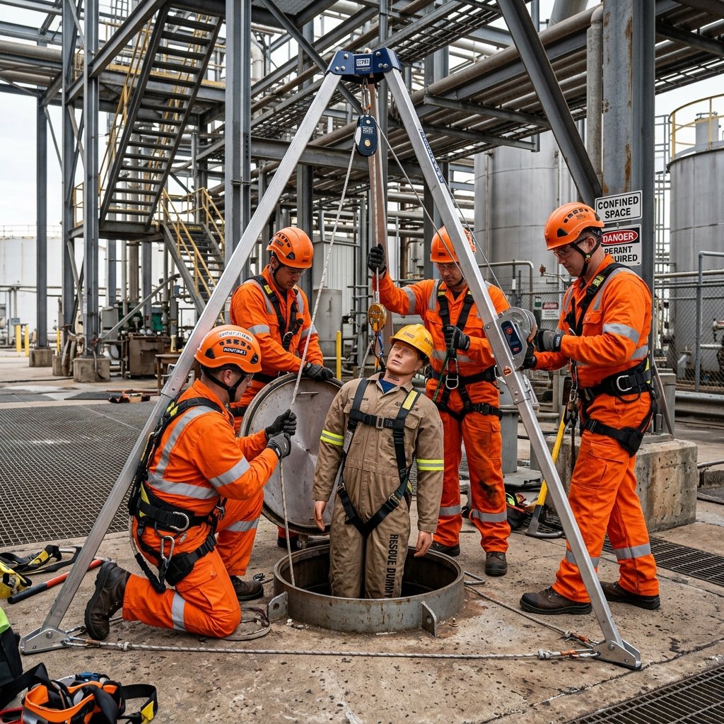Confined Space Entry and Rescue Training