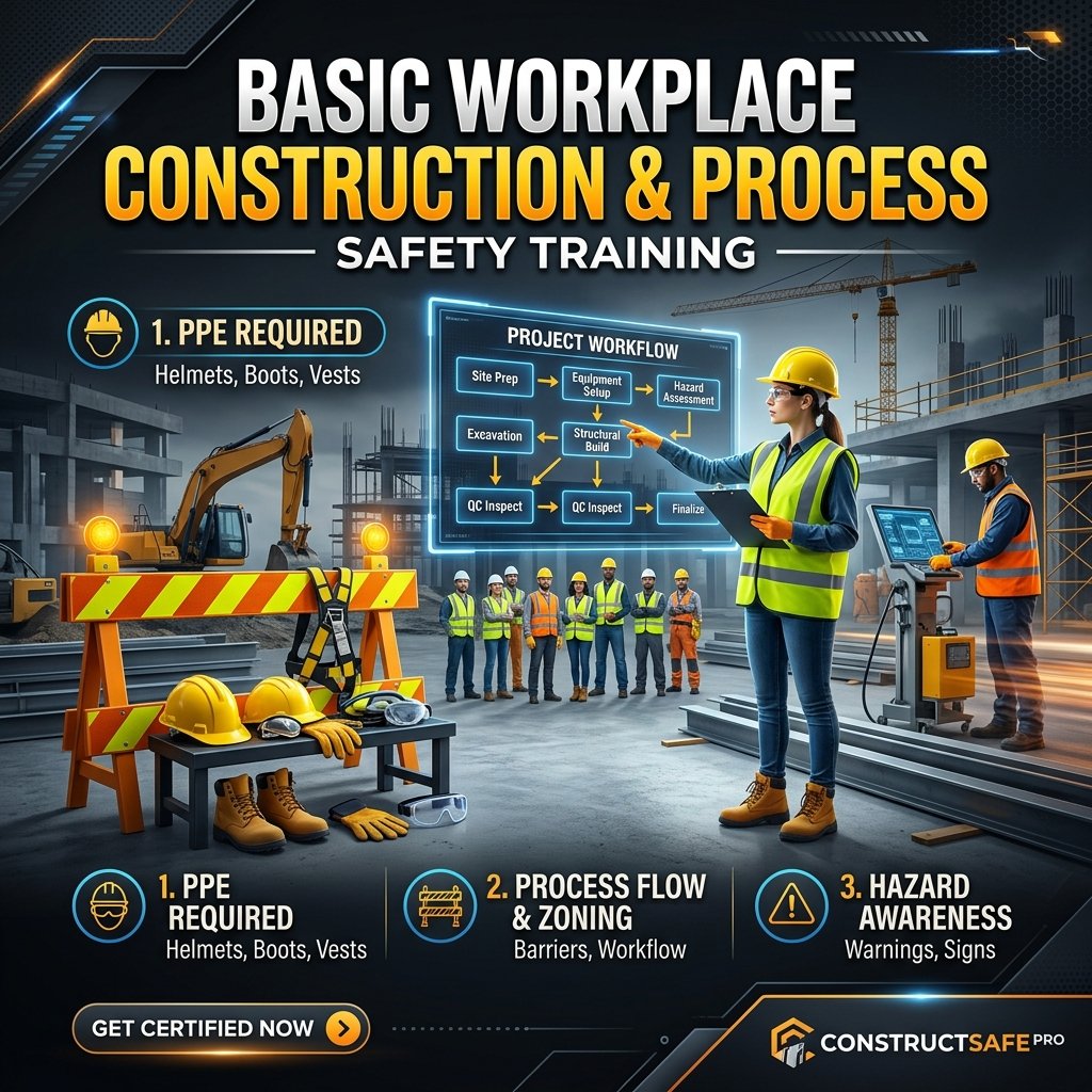 Level 2 Award in Basic workplace Construction & Process