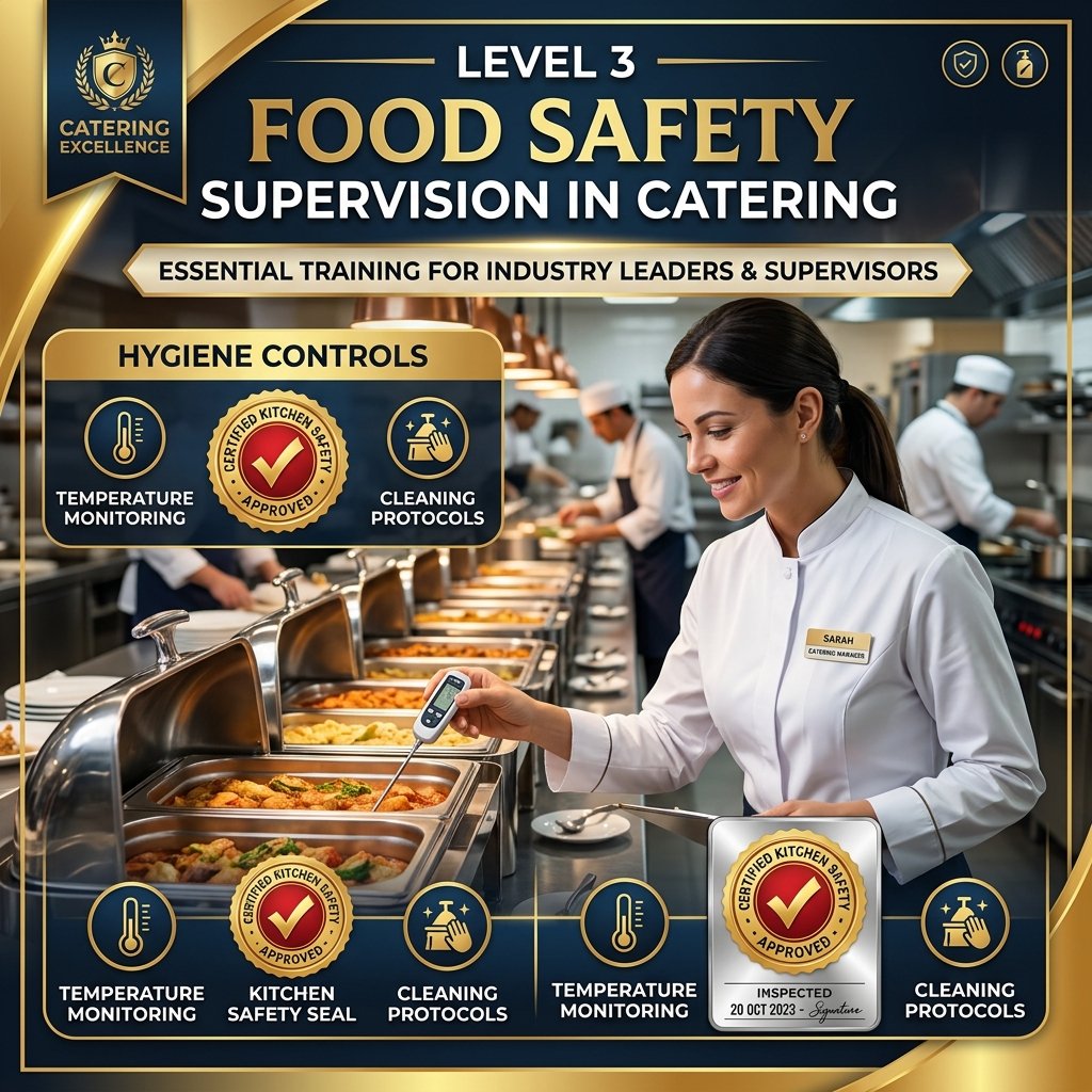 Level 3 Award in Food Safety Supervision for Catering