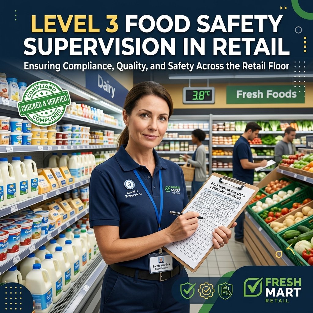 Level 3 Award in Food Safety Supervision for Retail