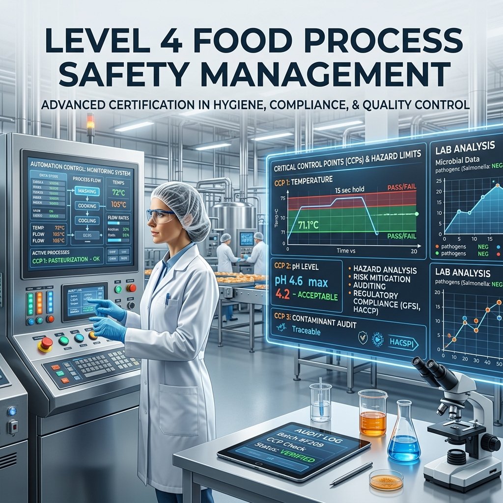 Level 4 Award in Food Process Safety Management